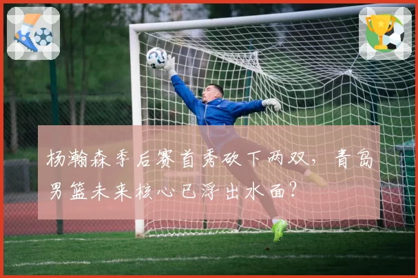 杨瀚森季后赛首秀砍下两双，青岛男篮未来核心已浮出水面？