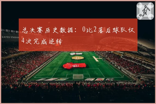 总决赛历史数据：0比2落后球队仅4次完成逆转