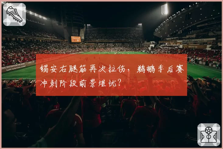 锡安右腿筋再次拉伤,鹈鹕季后赛冲刺阶段前景堪忧?
